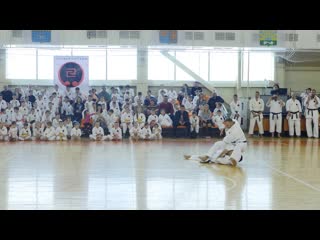 Russian goju ryu gasshuku 2019 sensei aleksandr grib, 6th dan bukai kata sepai iogkf rf