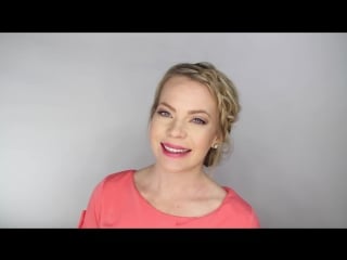 Fishtail and dutch braid messy bun