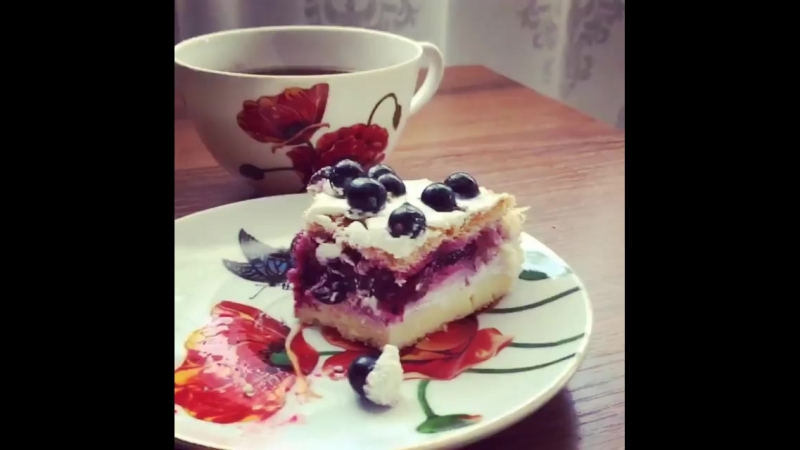 Ягодный тортик
