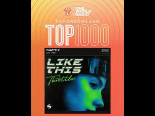 "like this" on tomorrowland top 1000 | #throttle #dirtydisco #tomorrowland #mesto #spinninrecords