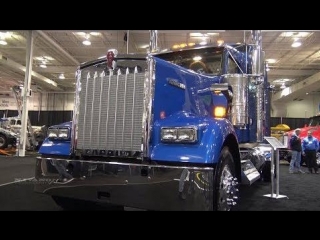 2018 kenworth w900l 72inch aerocab sleeper exteriotr and interior walkaround 2018 truck world