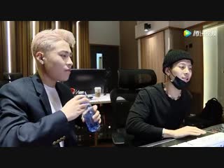 190117 jackson wang ft ice red (backstage)