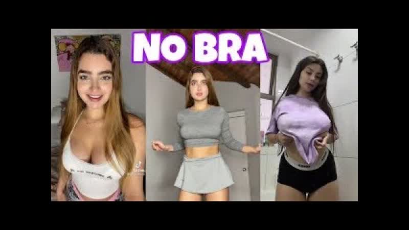 No bra challenge tiktok tikthots compilation tiktok thots