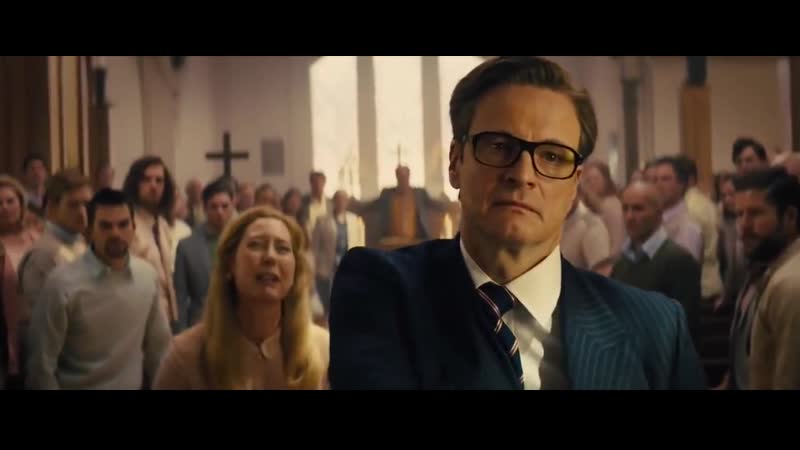 The kingsman secret service church fight scene[18+]