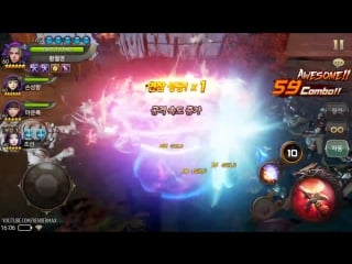 Three kingdoms blade characters preview gameplay mobile f2p kr