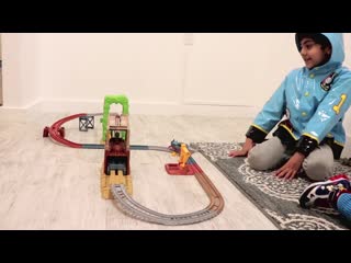 Thomas track master scrapped yard set savar toys review