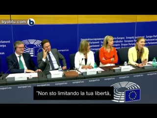 Democrazia portami via no domande scomode alla mogherini! controrassegna blu #16 14 06 2018