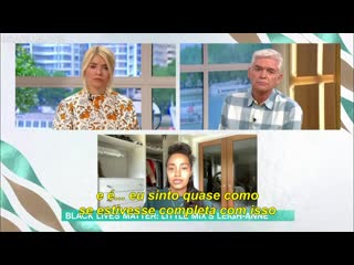 Leigh anne fala sobre racismo no this morning (legendado pt/br)