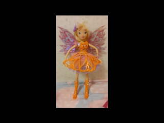 Winx doll transformation stella butterflix