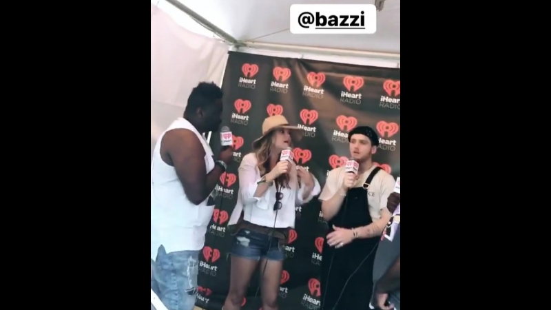 Interviewed porn video – Bazzi getting interviewed from kiss fm at the acl fest