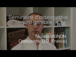 Urogenital osteopathy by nicolas vignon