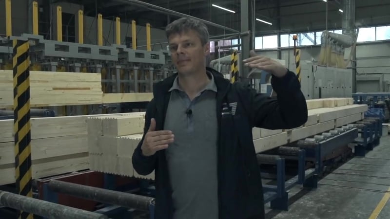 Как производят клееный брус внезапная проверка