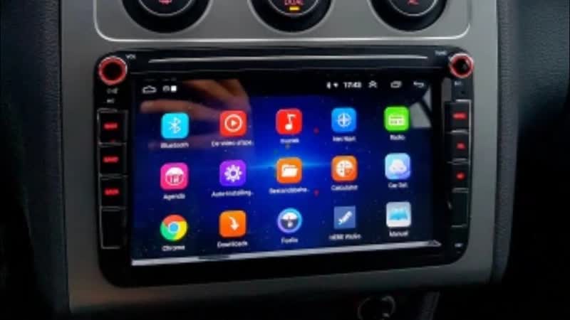 Магнитола podofo 2din для фольсваген