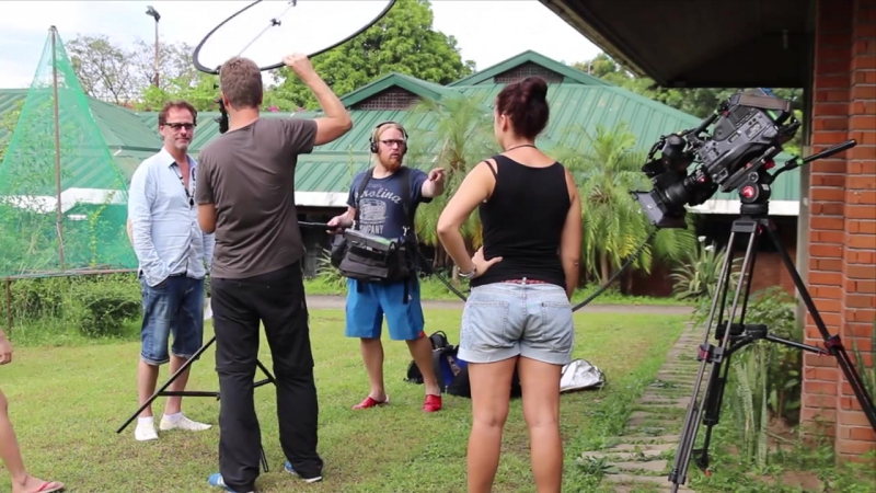 En resa för livet behind the scenes