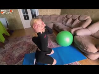 Fitness babe (порно, porn, русское, домашнее, анал, девушки, молодых, hd, жесткое, кончают, инцест, сын, сестру, частное)