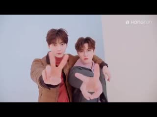 Hang ten x nuest 2019 fw making 뉴이스트 nuest 황민현 민현 minhyun ファンミニョン ミニョン