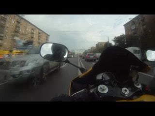 Варшавское ш пробка vs yamaha r1