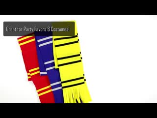 Diy no sew felt hogwarts inspired house scarves