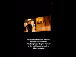 New scene from the happiest season