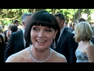 Essie davis on aacta awards red carpet
