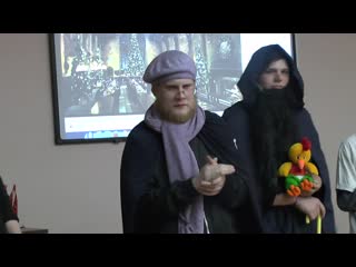 Театральная постаноа студентов петрозаводского автотранспортного техникума " harry potter and hogwarts mystery"