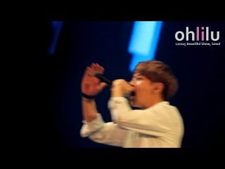 [fancam] junhyung spanking kikwang @ beautiful show in seoul