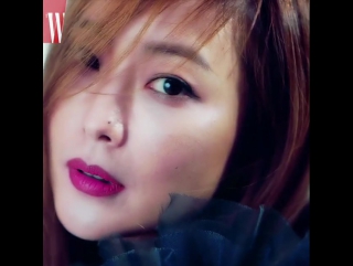 171122 w korea magazine december 2017 kim hee seon making film