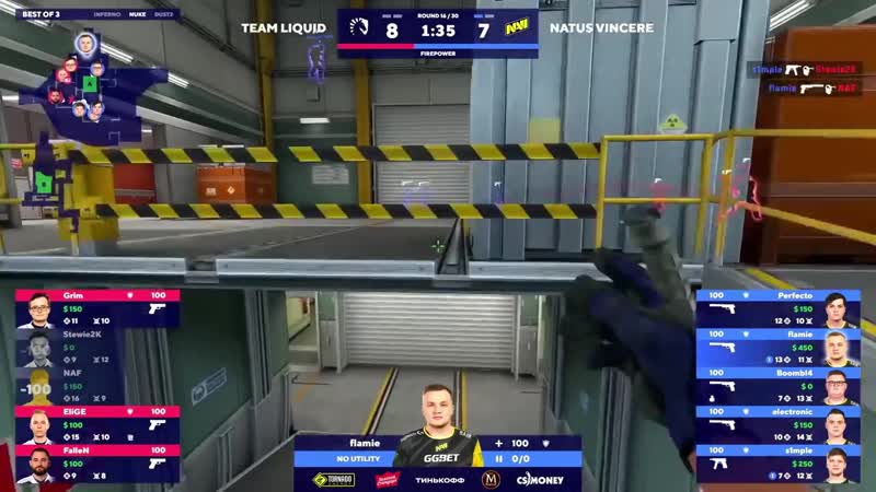 [csgo movie] полуфинал нижней сетки navi vs liquid map 2 nuke blast premier global final 2020