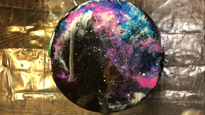 Resin art с новогодним набором artline creativity resin art with new year set artline creativity