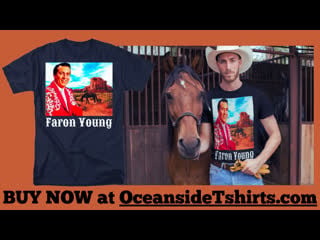 High end premium t shirt faron young legendary country western singer classic country fan art gift idea adult size s 4xl