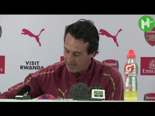 Унаи эмери развлекается