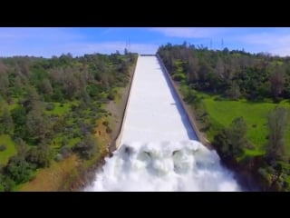The tallest dam in the us is in drought riddled california and it just opened its spillway valve for the first time in over five