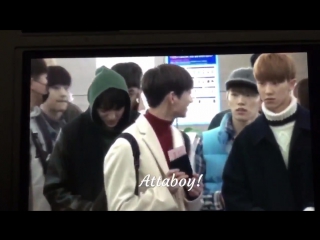 [fancam] jisol 161201 incheon airport