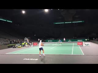 Wait for it @djokernole @rafaelnadal rolexparismasters mp4