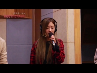 Apink 에이핑크 “secret“ 라이브 live ⁄ 141206[슈퍼주니어의 키스 더 라디오]