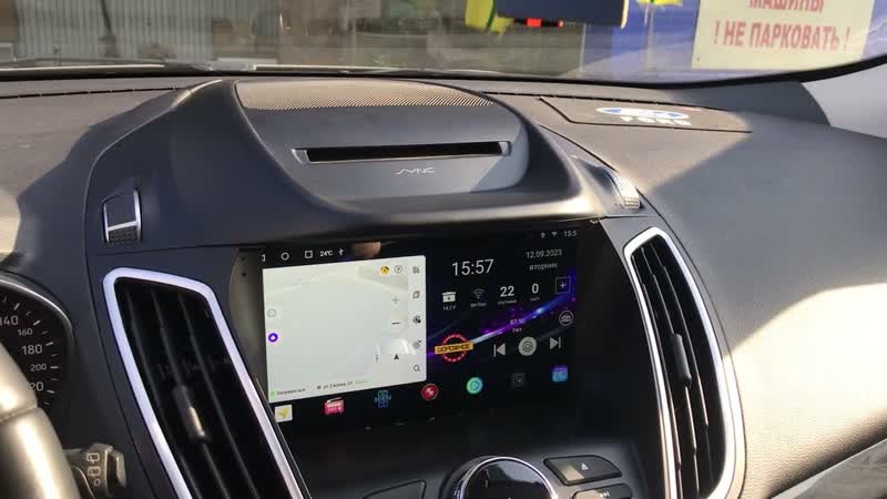 Эксклюзив инстала #ford kuga #redpower #магнитола