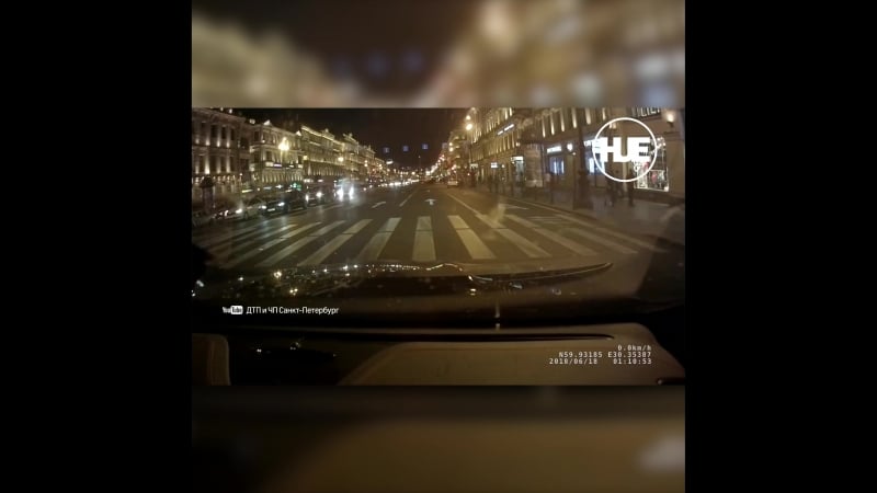 Питерские гонщики намертво сбили пенсионерку