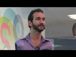 Motivational speaker nick vujicic on the power of staying positive