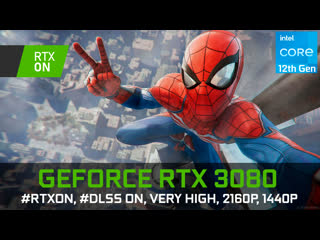 Marvel's spider man remastered | rtx 3080 | 1440, 2160p, very high, dlss on, rtx on