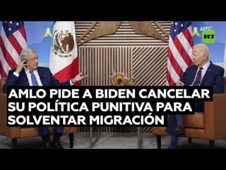 Biden agradece a lópez obrador por disuadir la inmigración irregular
