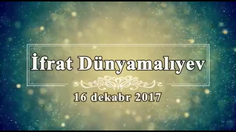 İfrat “ qəlbin səsi “ adlı solo konsert ⁄ gəncə ( )
