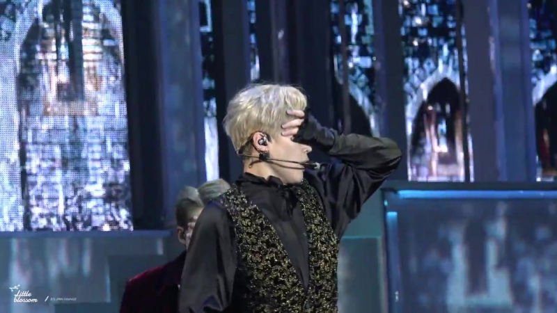 `fancam` 161202 bangtan boy meets evil + porn sweat &amp; tears @ 2016 mnet asian music awards