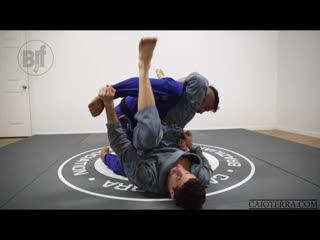 Caio terra 9 double under triangle counter from grip break