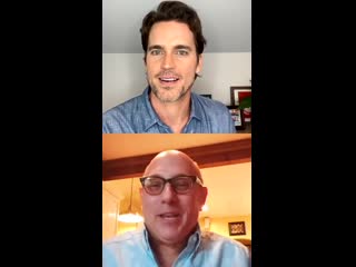 Matt bomer and willie garson talk all things life