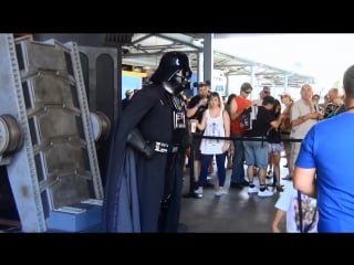 Star wars weekends characters featuring darth vader, talking stormtroopers, ahsoka tano and more