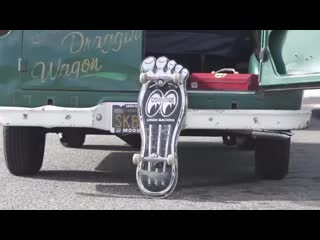 Loser machine x mooneyes gas pedal deck