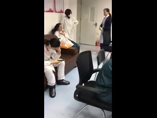 Wuhan hospital staff breaks down while others are completely burnt out due to long shift hours and overcrowding it seems like t