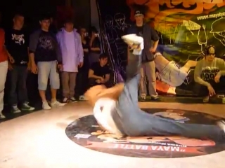 B boy robsun at maya battle 2010