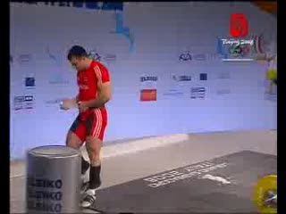 Tigran martirosyan 205 clean & jerk
