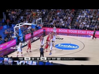 France v poland group a game highlights eurobasket 2015